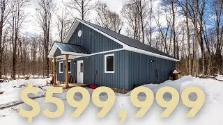 Sold! See Inside this $599,999 OFF grid home Just Steps from Francis Lake!