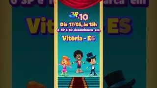 Al&ocirc; Vit&oacute;ria - ES! O 3P &eacute; 10 est&aacute; chegando por a&iacute;! Garanta j&aacute; o seu ingresso!!