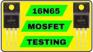 16N65 MOSFET TESTING WITH MULTIMETER IN HINDI ✅️ || 16N65 और सभी प्रकार के MOSFET चेक कैसे करे ? 👍