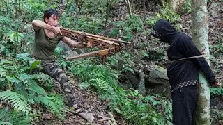 100 Days Surviving Alone in the Wild | Primitive Skills & Solo Survival