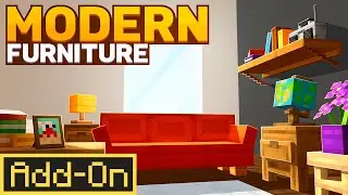 Testing a Modern Furniture Add-On in Minecraft Bedrock | Honest Review