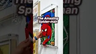 Lego Art The Amazing Spider-Man 31209 Wall-Mounted Display Case