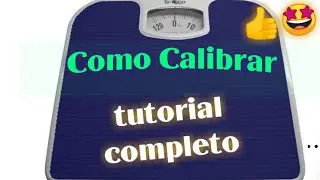 Como calibrar a balança mecânica/  Regulando a balança mecânica de peso corporal