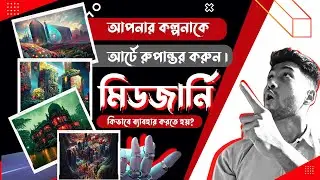 আপনার কল্পনাকে আর্টে রুপান্তর করুন 10 সেকেন্ডে  |  মিড জার্নি | How to use Midjourney? Midjourney