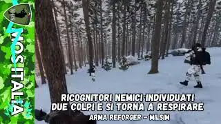 Reconnaissance aircraft spotted. Two hits. One maneuver | Arma Reforger Italia | Milsim