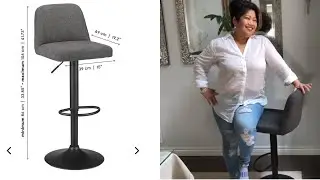 Assembling Bouclair Tabouret bar stools | Eden’s Vlog