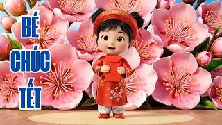 Bé Chúc Tết Remix 💃 Bé Tập Nhảy Sôi Động - Nhạc Thiếu Nhi Tết 2026
