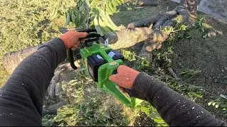 Менше слів, більше діла. Procraft 40/2 + цепка Stihl + черешня до 50см #procraft 