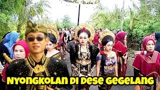 Nyongkolan paling seru di dese gegelang bersama gendang blek pede suke