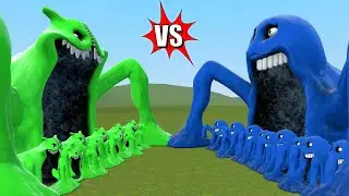 NEW HUNGRY SNAKE DADDY SEA EATER VS HUNGRY SNAKE SEA EATER & OTHERS IN GARRY’S MOD!