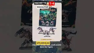 Hachette Spearhead Magazine 1-4 Age of Sigmar #warhammer  #hachette #aos