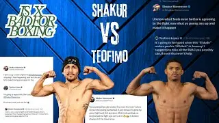 shakur stevenson vs teofimo lopez is twitter bad for boxing #boxing #viral
