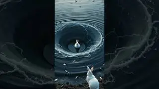 Rabbit Couldn't Save the Duck but Raised Its Egg #rabbittales#rabbitjourney#rabbitadventure
