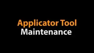 Applicator Tool Maintenance | Flash Floor