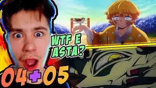 ETAPA FINALĂ !! .. Reacționez la DEMON SLAYER 1x04 ȘI 1x05 !!