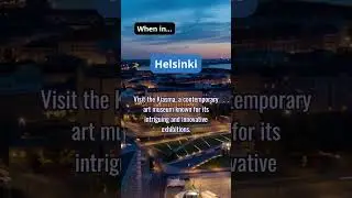HELSINKI - Twisty Travel: Unique and Unexpected Travel Experiences # Shorts