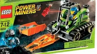 Обзор лего power miners 8958 расщипитель гранита