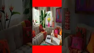 Bigger Small Spaces | Living Room Decorations | small living room ideas #Shorts #YouTubeShorts#Viral