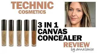 Technic Cosmetics 3 in 1 Canvas Concealer Full Coverage - Review