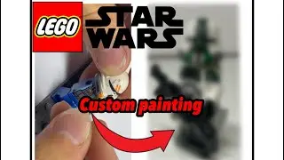 Star Wars Lego Custom Figure Painting