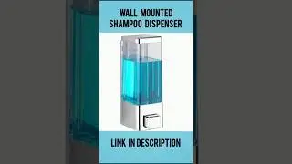 Shampoo, Hand wash, Dish wash Liquid Gel Dispenser Wall Mounted