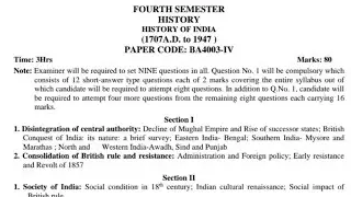 English 4th sem syllabus BA Distance Mdu(Pardeep Langyan)