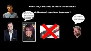 Monica Rial, Chris Sabat, and Ron Toye SABOTAGE Vic Mignogna's Kamehecon Appearance