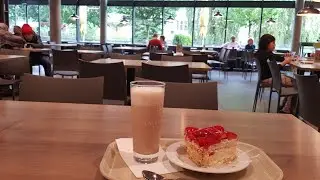Cafe time on wednesday afternoon Delemont Swiss May 24 2023