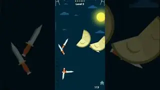 Knife fight between pumpkin farm owner and little pumpkin ghost in pumpkin farm, Pumpkin Ghost lost.
