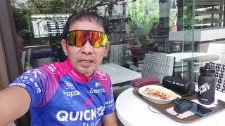 Breakfast after Cycling practice Jollibee Bgc Taguig