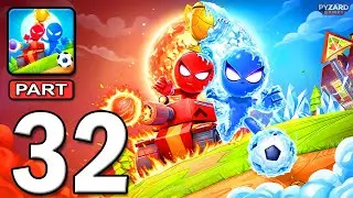 Stickman Party - Gameplay Walkthrough Part 32 - Tournament Mode 1 2 3 4 Players Free New Mini Games