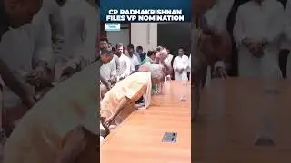 Vice President Elections | NDA Candidate CP Radhakrishnan Files Nomination In Presence Of PM Modi
