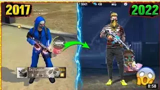 FREE FIRE 2017  @leodisgaming VS 2023 LEODIS GAMING ⚡⚡ | garana free fire a3, a5, a6, a7.