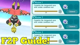 F2P Guide + Event Missions! Tapu Bulu Legendary Arena | Pokemon Masters EX