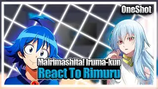 Mairimashita! Iruma-kun react to Rimuru as Iruma's Father | Oneshot