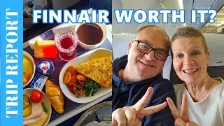 Finnair Business Class Flight 🇫🇮 Copenhagen to Helsinki Airport onboard Airbus A321 - Flight Review
