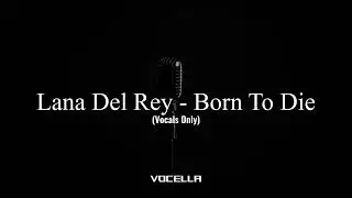 Lana Del Rey - Born To Die (Acapella/Vocals Only)
