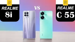 Realme 8i vs realme c55