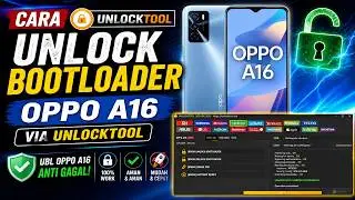 How to Unlock Bootloader Oppo A16 with UnlockTool | 100% Working