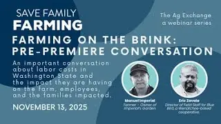 Farming on the Brink: Pre-Premiere Conversation
