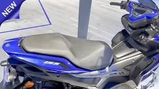 2025 Yamaha Aerox 155cc Version S Scooter with Traction Control System & Smart Key.