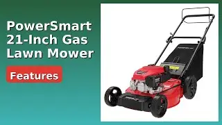 REVIEW (2026): PowerSmart 21-Inch Gas Lawn Mower. Features.