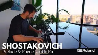 Shostakovich Prelude & Fugue No.4 in E Minor (Op.87) | 4K Piano Performance