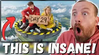 THIS IS INSANE!!! MrBeast Survive 30 Days Trapped In The Sky, Win $250,000 (REACTION!!!)