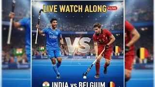 Live-India vs Belgium LIVE | FIH Pro League 2026 | High-Voltage Hockey Clash | Live Match Commentary
