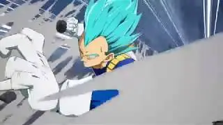 Super Saiyan Blue Vegeta Gameplay Trailer - Dragon Ball FighterZ