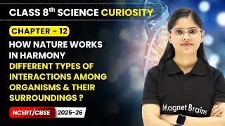 Different Types of Interactions Among Organisms & their Surroundings? | Class 8 Science | Ch 12