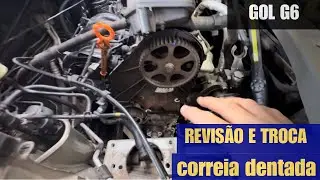 Acompanhe esse golzinho G6 em uma revisão e troca da correia dentada!