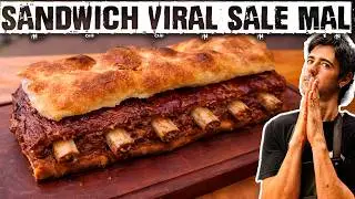 El sandwich m&aacute;s viral del mundo: asi nos sali&oacute; | Locos X el Asado