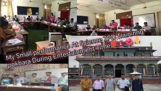 Science TPD Training pokhara entertainment time❣️🇳🇵#beautifulworld #entertainment #viralvideo 